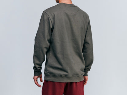 Die Schmiede - KREUTZERS Basic Crewneck Men (olivový)