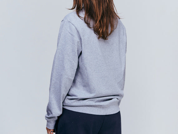 Die Schmiede - KREUTZERS Basic Crewneck Girls (heather grey)