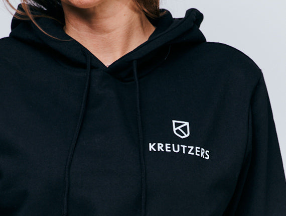 Die Schmiede – Dívčí mikina s kapucí KREUTZERS Basic (černá)