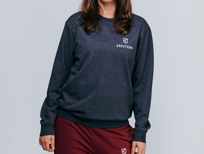 Die Schmiede - KREUTZERS Basic Crewneck Girls (charcoal)