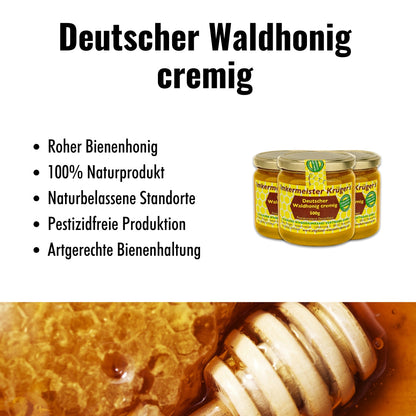 Deutscher Waldhonig cremig 500g