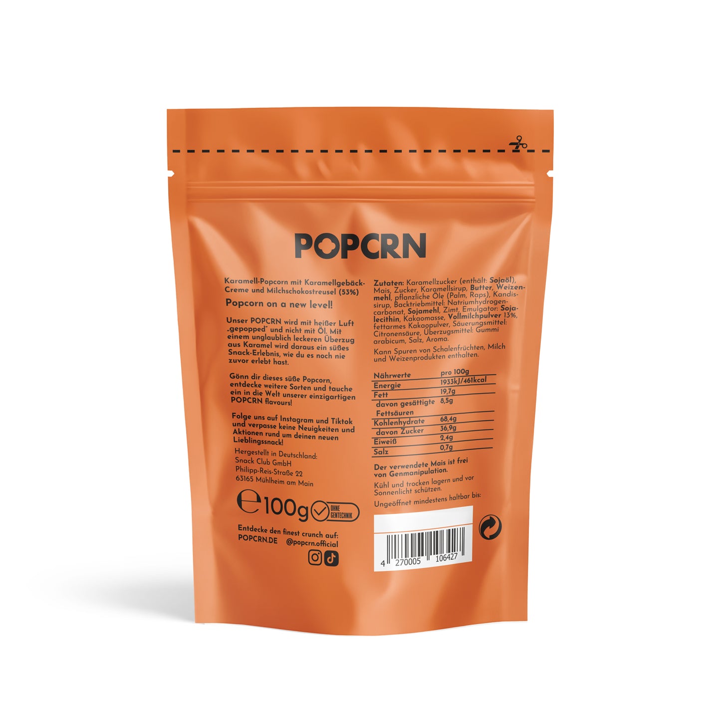 Popcrn - Caramel Biscuit