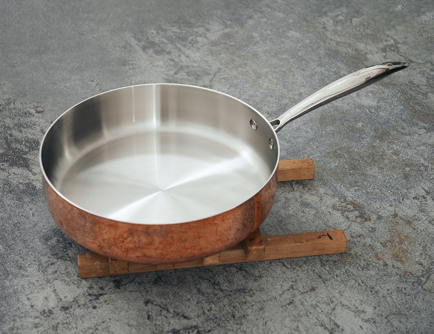 Kreutzers Gourmet Pfanne mit hohem Rand 28cm