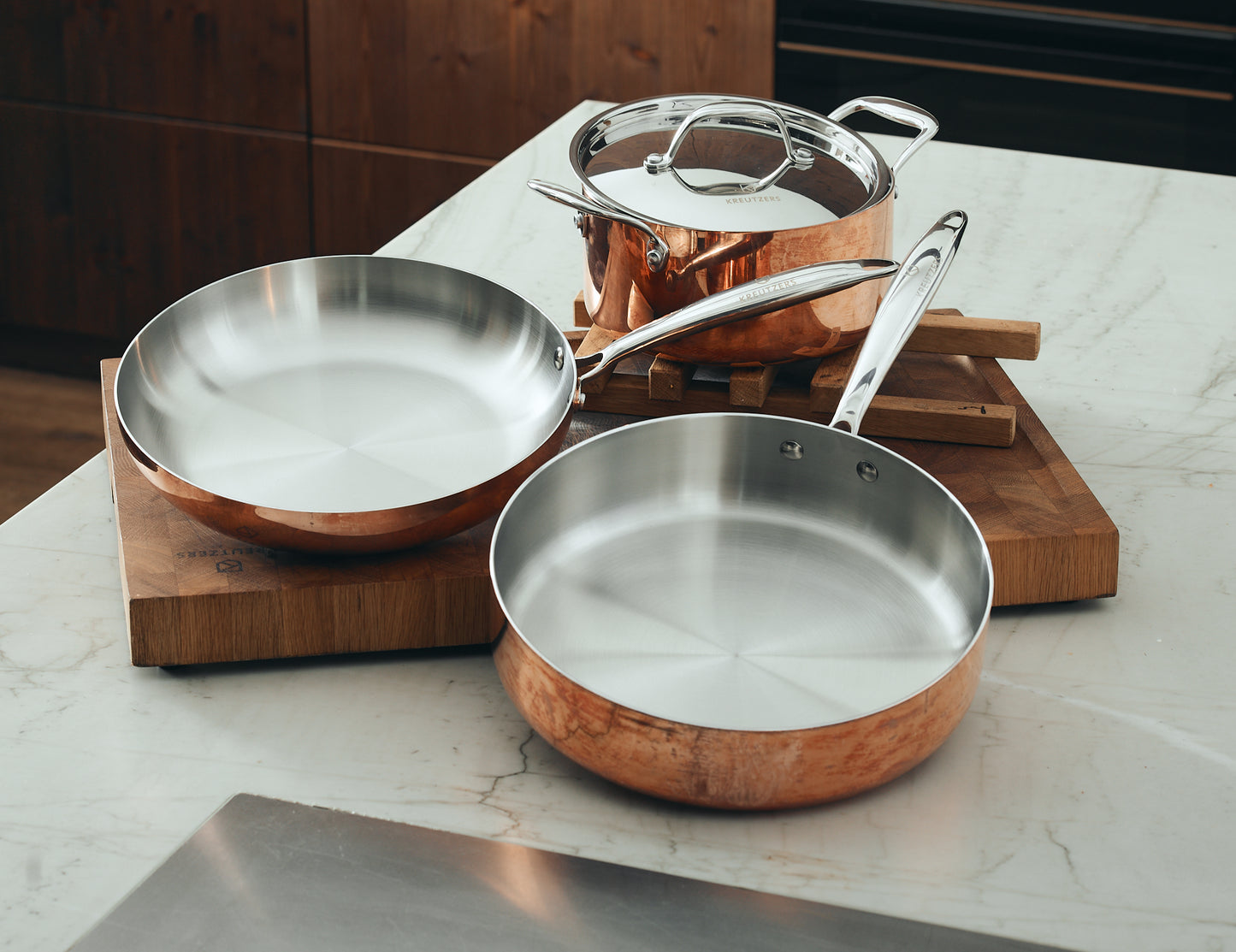 Kreutzers Gourmet Pfannen & Topf Set
