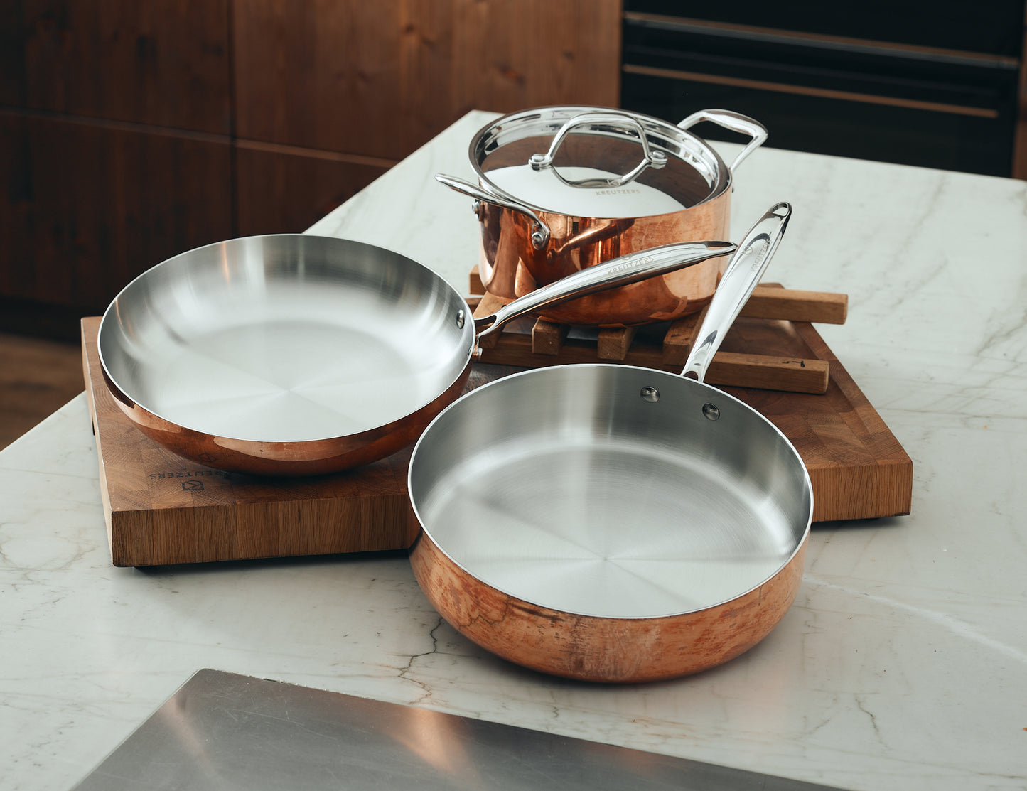 Kreutzers Gourmet Pfannen & Topf Set