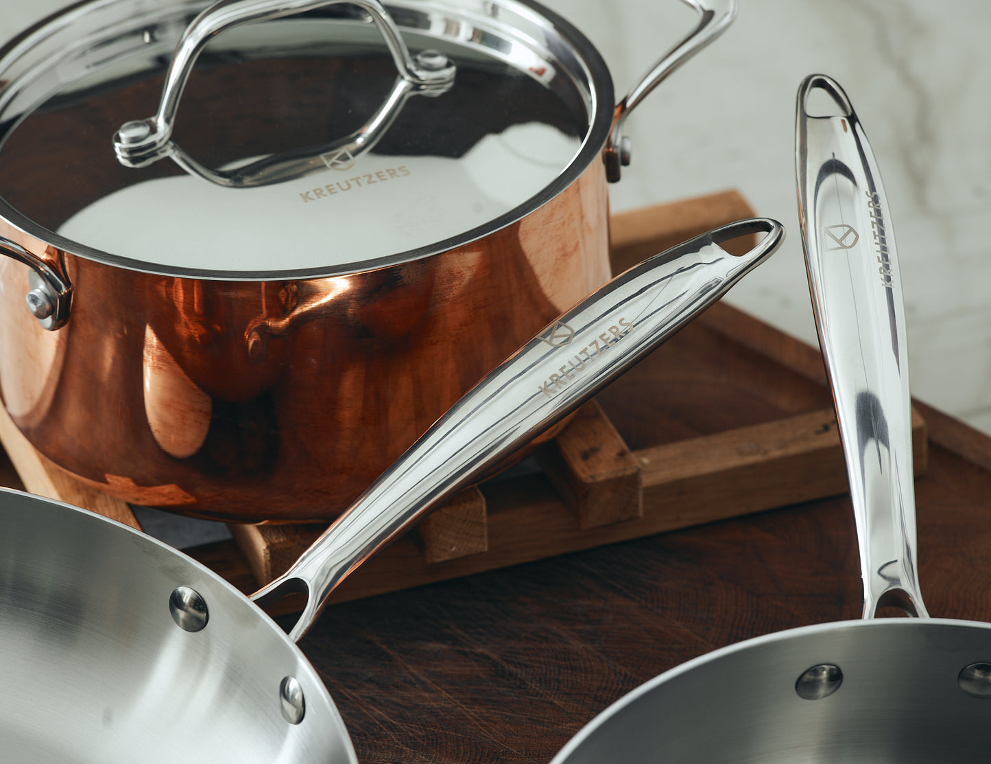 Kreutzers Gourmet Pfannen & Topf Set