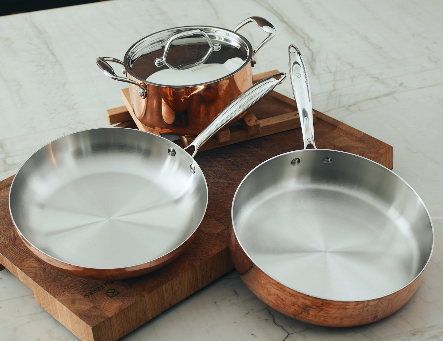 Kreutzers Gourmet Pfannen & Topf Set
