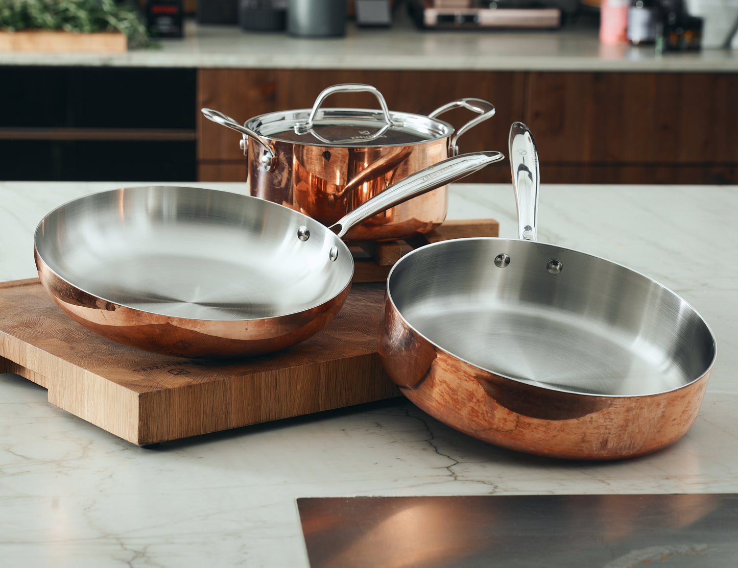 Kreutzers Gourmet Pfannen & Topf Set