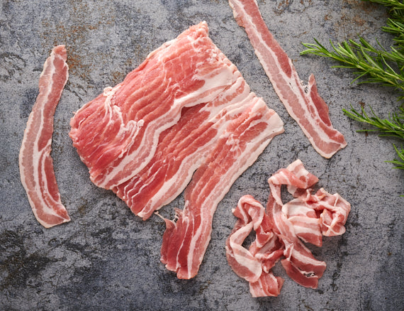 Bacon tranché 500g – fumé et emballé sous vide
