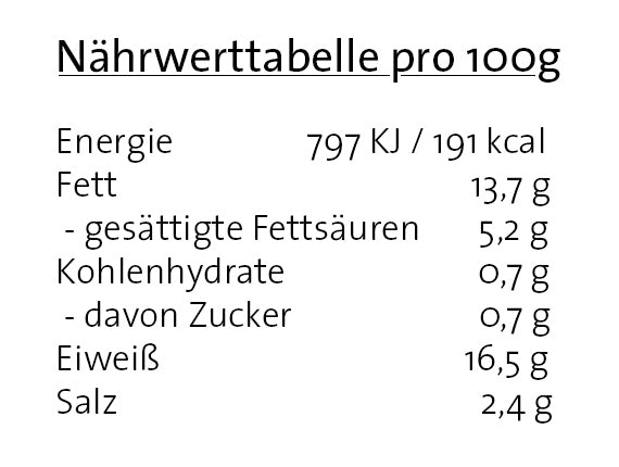 Lovecká klobása - 100g