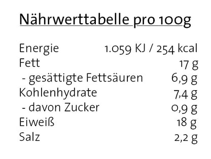 Pfannenfrikadellen Käse - 6 x 110g