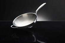 Edelstahl Wok 12" (70028)