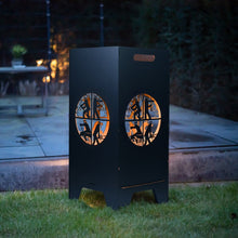 78cm Feuertonne "Feuerwehr"