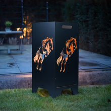 78cm Feuertonne "Pferd"