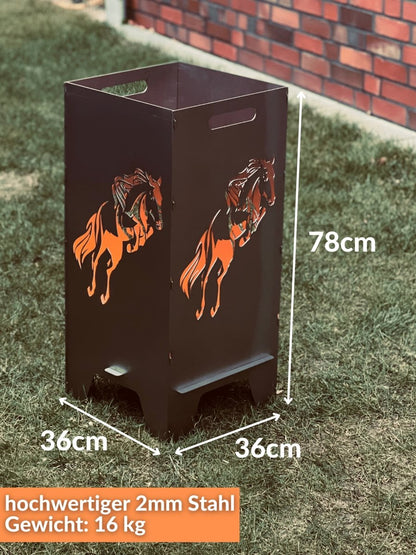 78cm ohniště „Kůň“