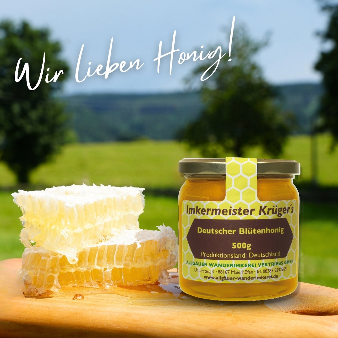 Deutscher Blütenhonig 500g