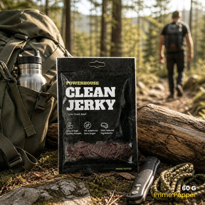 Powerhouse Clean Jerky - PRIME PEPPER