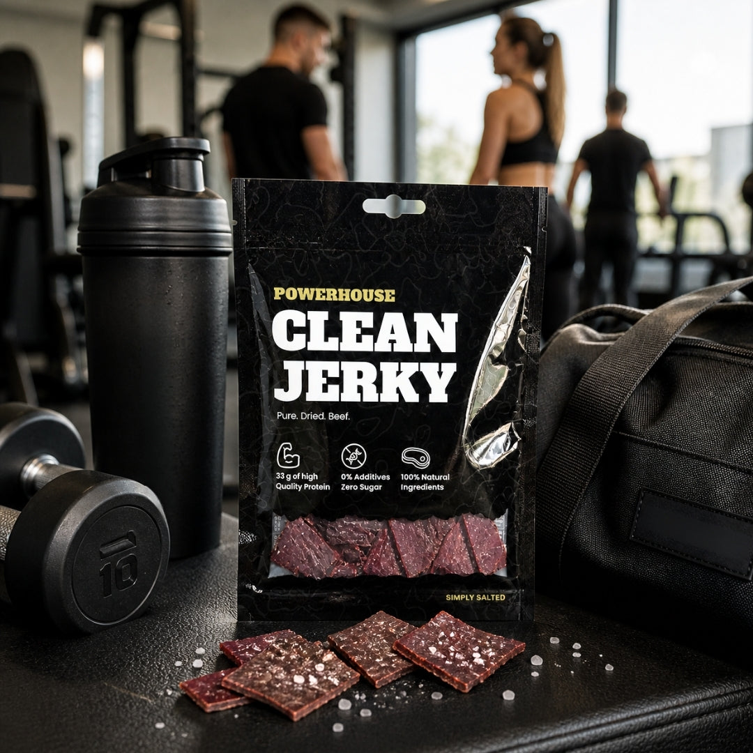 Powerhouse Clean Jerky - SIMPLY SALTED