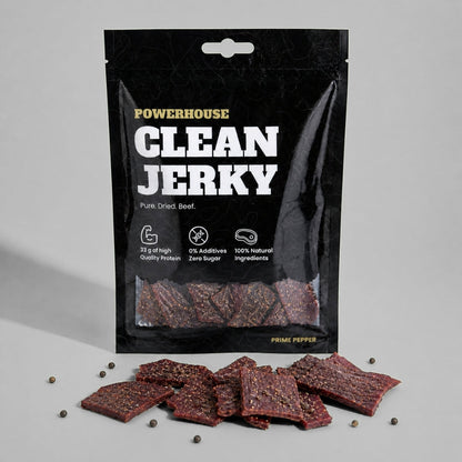 Powerhouse Clean Jerky - PRIME PEPPER