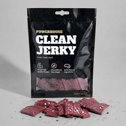 Powerhouse Clean Jerky - SIMPLY SALTED