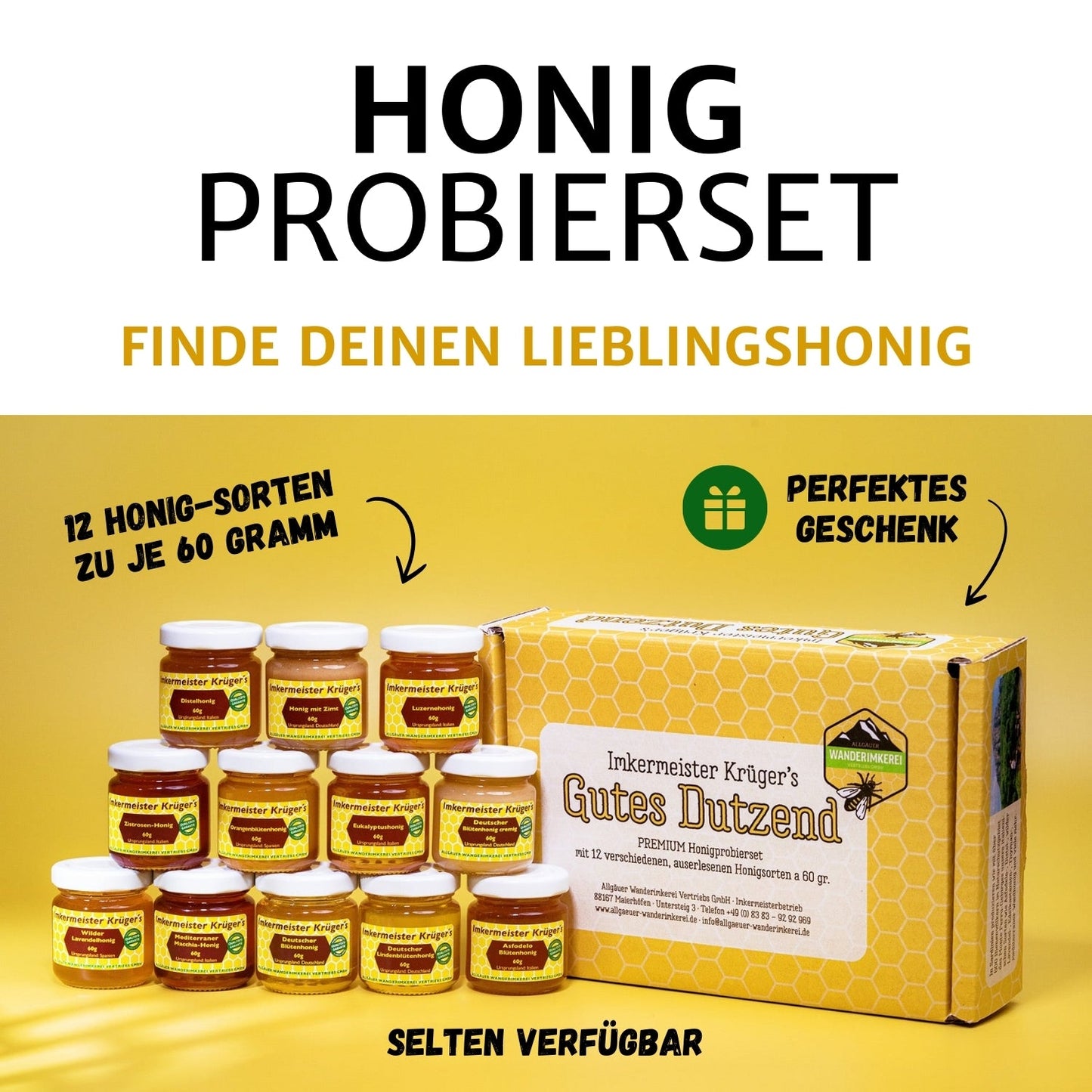 Gutes Dutzend 12er-Geschenkset je 60g