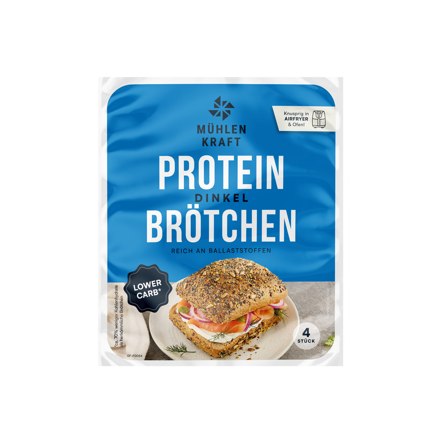 Mühlenkraft  Proteinové špaldové rohlíky