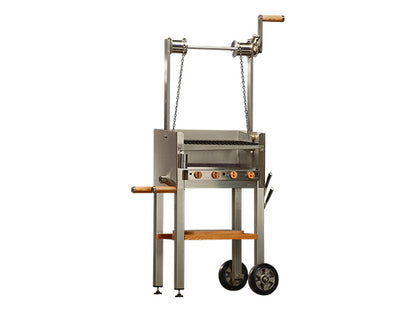 Azado Grill El Maestro mit Gaselement