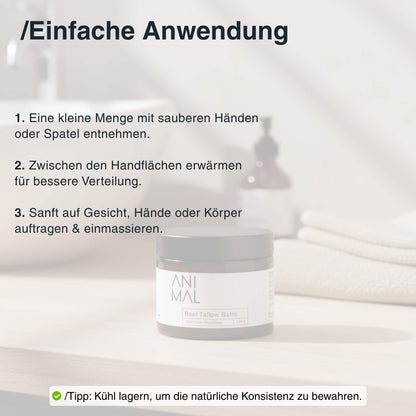 Beef Tallow Balm - Rindertalg Hautpflege - 110ml