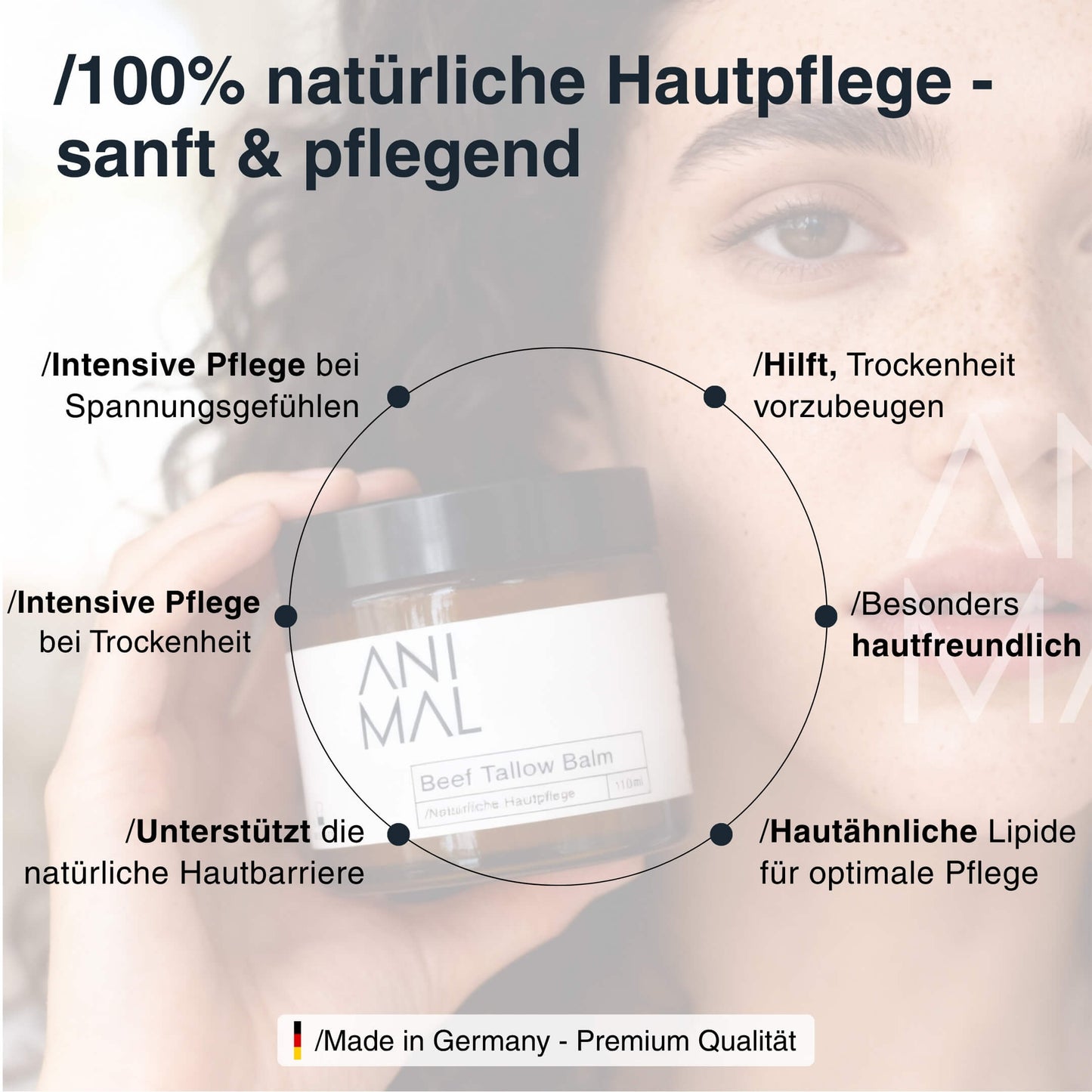 Beef Tallow Balm - Rindertalg Hautpflege - 110ml