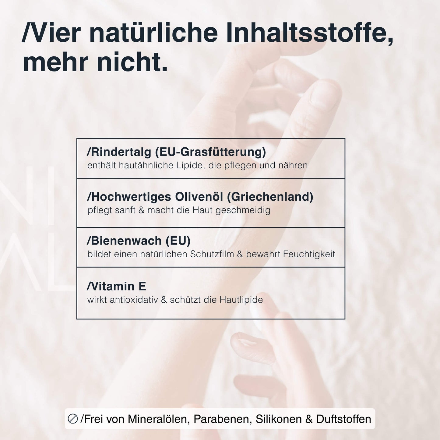 Beef Tallow Balm - Rindertalg Hautpflege - 110ml