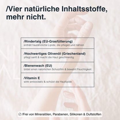 Beef Tallow Balm - Rindertalg Hautpflege - 110ml
