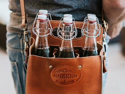 ALPENLEDER - Getränkehalter ALPENSECHSER