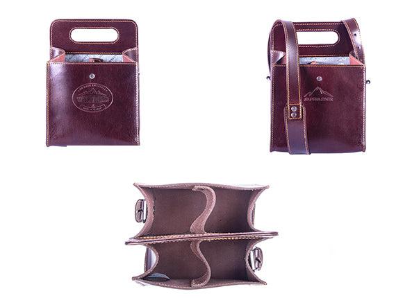 ALPENLEDER - Getränketasche ALPENVIERER