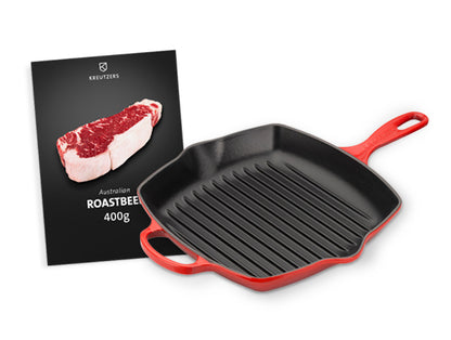Grilovací pánev Le Creuset čtvercová 26 cm