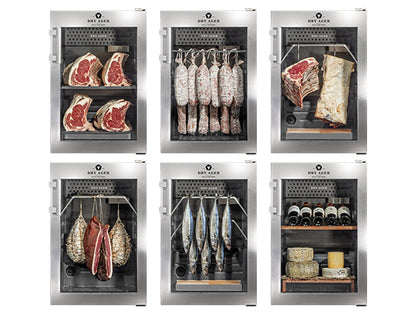 Dry Ager - DX 500 Premium S mit DX-LED Salzwand (Edelstahl)