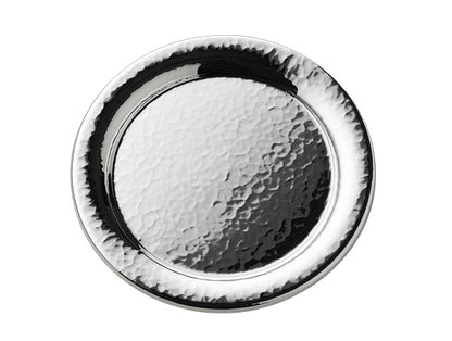 Robbe & Berking - FLASCHENTELLER Martelé - versilbert