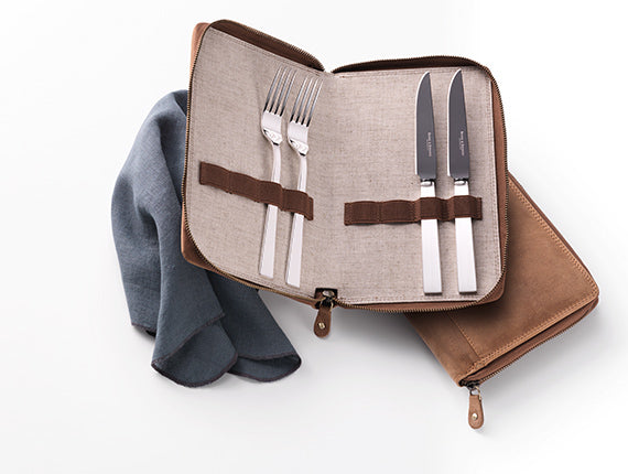 Robbe & Berking - GRILLSET Riva Frozen Black - 4tlg. versilbert