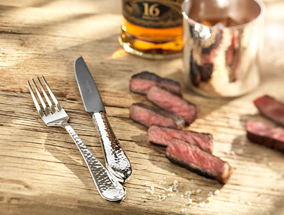 Robbe & Berking - GRILLSET Martelé Frozen Black - 4tlg. Sterling Silber