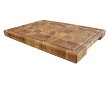 Holz4Home Prkénko z příčného řezu dubu s kostkovaným vzorem