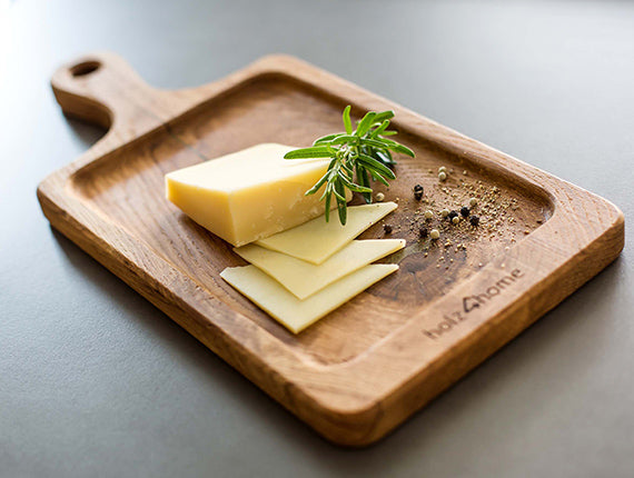 Holz4Home - Küchenbrett Servierbrett aus Eiche