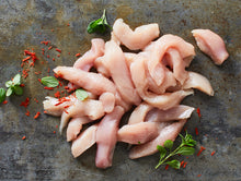 Hähnchenbrust Geschnetzeltes min. 400g