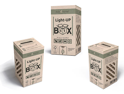 Holz4Home LIGHT UP - Grillbox Grillkohle (6x)