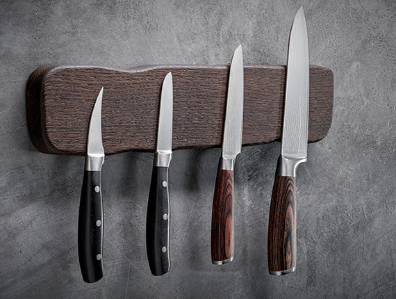 Holz4Home - Messerleiste "LA MADERA" Eiche dunkel