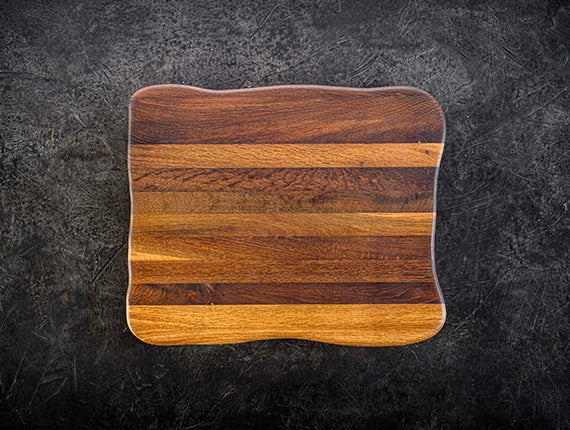 Holz4Home - Schneidebrett "LA MADERA BASIC" Eiche dunkel