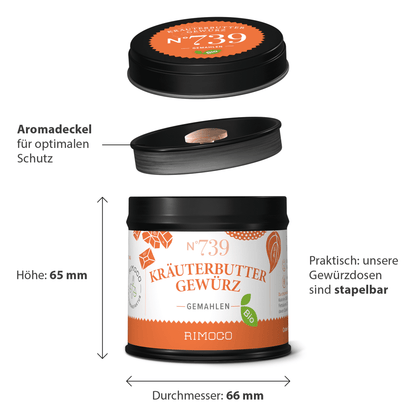 Rimoco – BIO Kräuterbutter Gewürz