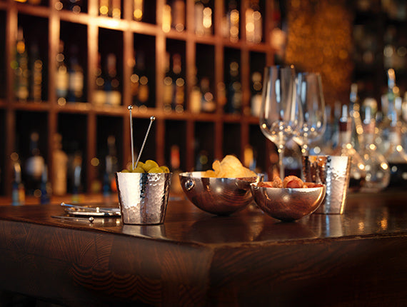 Robbe & Berking - COCKTAILPIEKER Martelé - versilbert