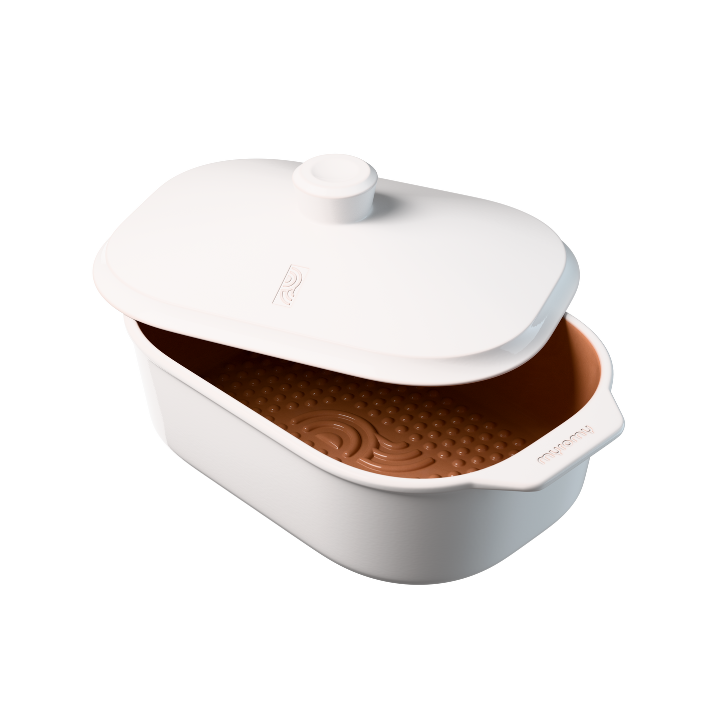 myromy Brot-Frische-Topf Keramik-Brottopf Cream Edition · 6 L