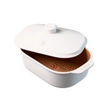myromy Brot-Frische-Topf Keramik-Brottopf Cream Edition · 6 L