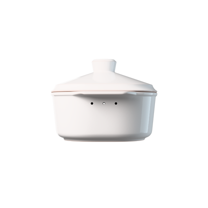 myromy Brot-Frische-Topf Keramik-Brottopf Cream Edition · 6 L
