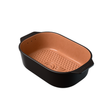 myromy Brot-Frische-Topf Keramik-Brottopf Coffee Edition · 6 L